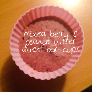 Mixed Berry & PB Protein Cup
